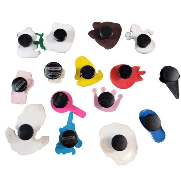 Crocs Charms Jibbitz Other Brands Crown Kitty Sofia Unicorn Ballet Lot Of 15 - Picture 6 of 6